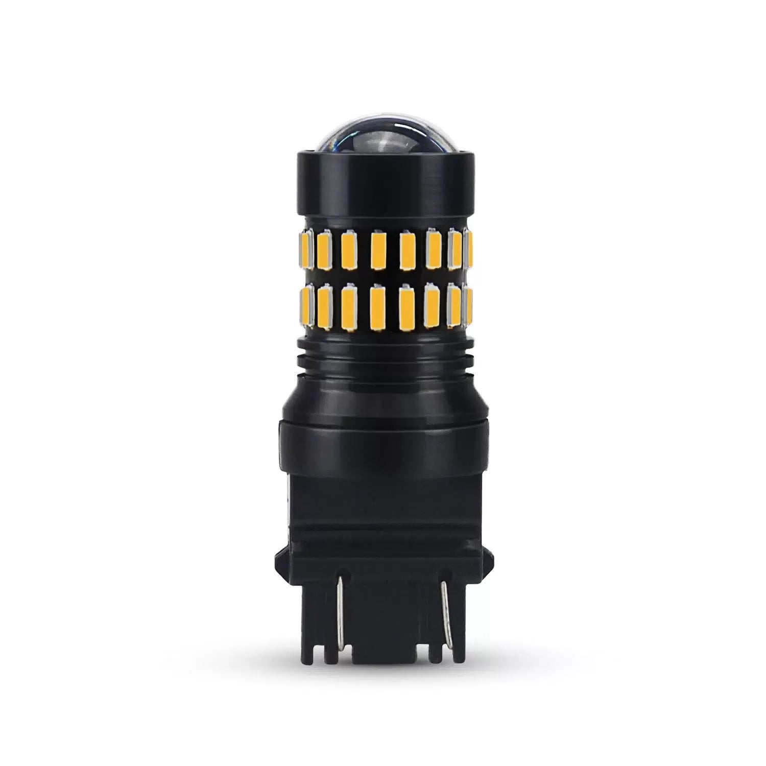 AUXITO 2X 3157 3457A 4157 Super Amber Turn Signal Blinker LED Light Bulbs 48H EA AUXITO [9]