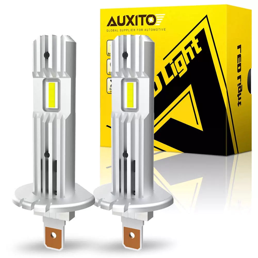 AUXITO 4X H1 LED Headlight Bulbs Conversion High Low Beam Super Bright USA EOA AUXITO [2]