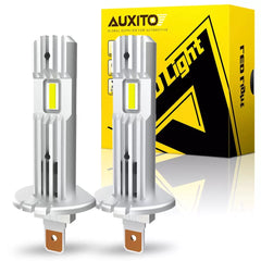 AUXITO 4X H1 LED Headlight Bulbs Conversion High Low Beam Super Bright USA EOA AUXITO [2]