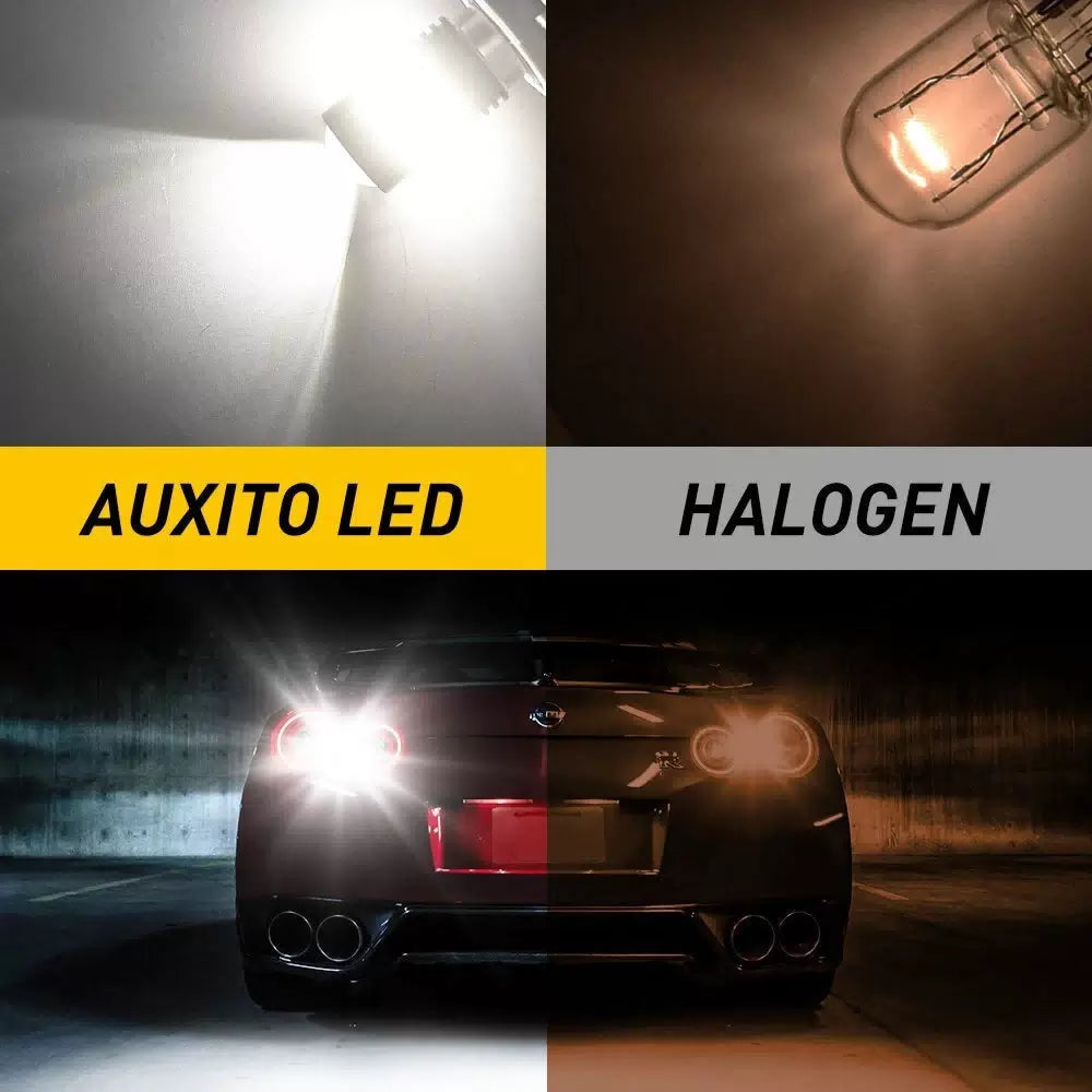 AUXITO 7443 7440 LED 6000K White Reverse Backup Turn Signal Parking Light Bulbs AUXITO [7]