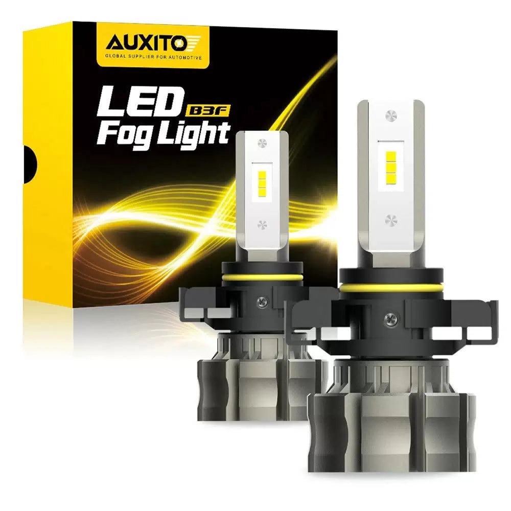 AUXITO CANBUS 2504 5202 LED Fog Light Bulbs 6500K White Extremely bright B3F EOA AUXITO [10]