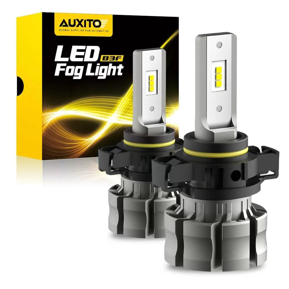 AUXITO CANBUS 2504 5202 LED Fog Light Bulbs 6500K White Extremely bright B3F EOA AUXITO [11]