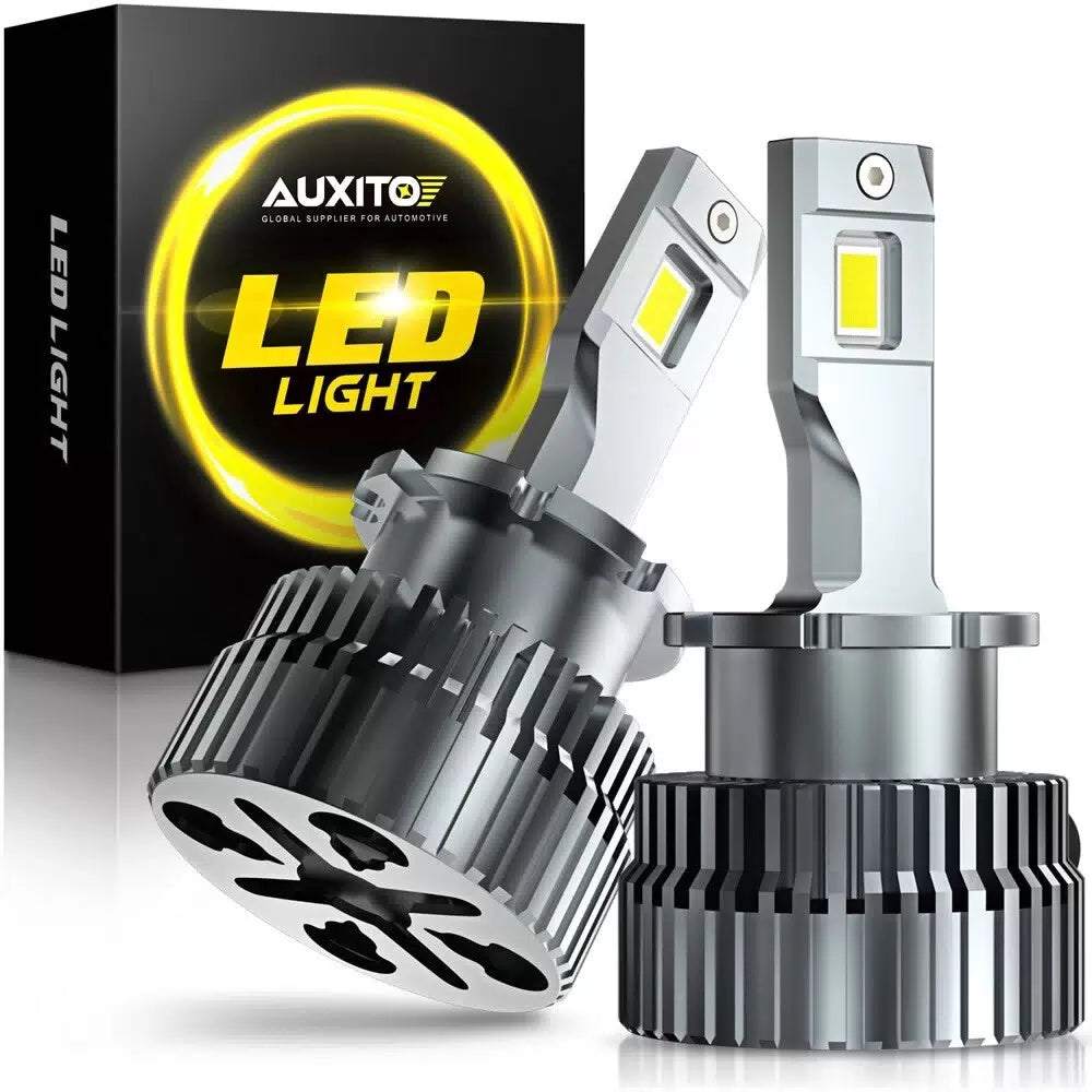 AUXITO D2S D2R LED Headlight Bulbs High Low Beam Conversion Kit HID TO LED White AUXITO [9]