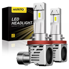 AUXITO H11 H8 LED Headlight Kit High/ Low Beam Bulb Super Bright 24000LM EOA AUXITO [1]
