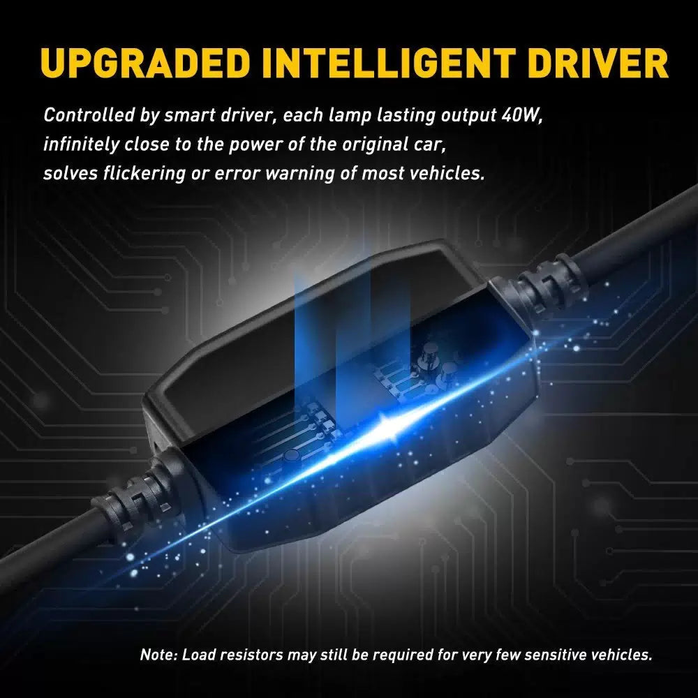 AUXITO H11 LED Headlight High Low Beam Bulbs 24000LM 6500K White CANBUS Y13 EOA AUXITO [9]
