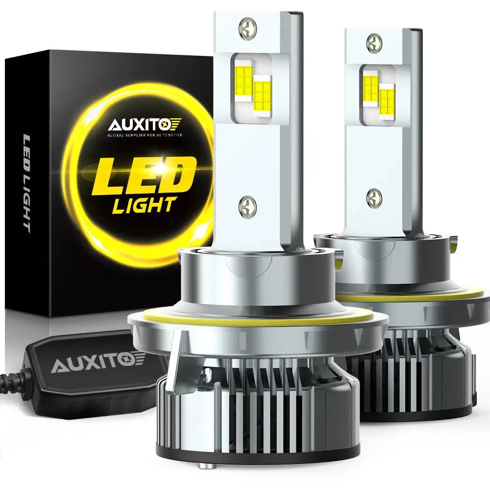 AUXITO H13 9008 LED Headlight Bulbs for Ford F-150 2004-2014 High Low Beam Y19 A AUXITO [10]