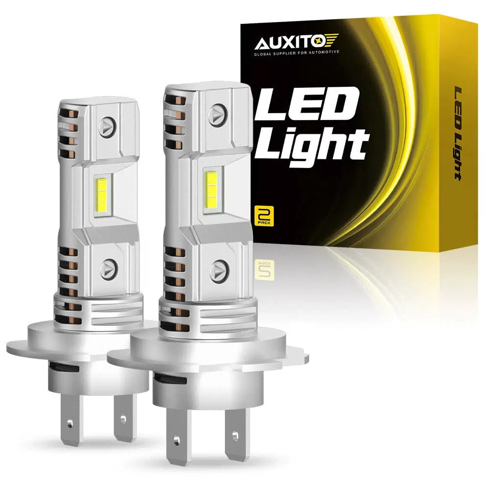 AUXITO H7 LED Headlight Bulb Kit High Low Beam 20000LM Super Bright 6500K Q10 EA AUXITO [1]