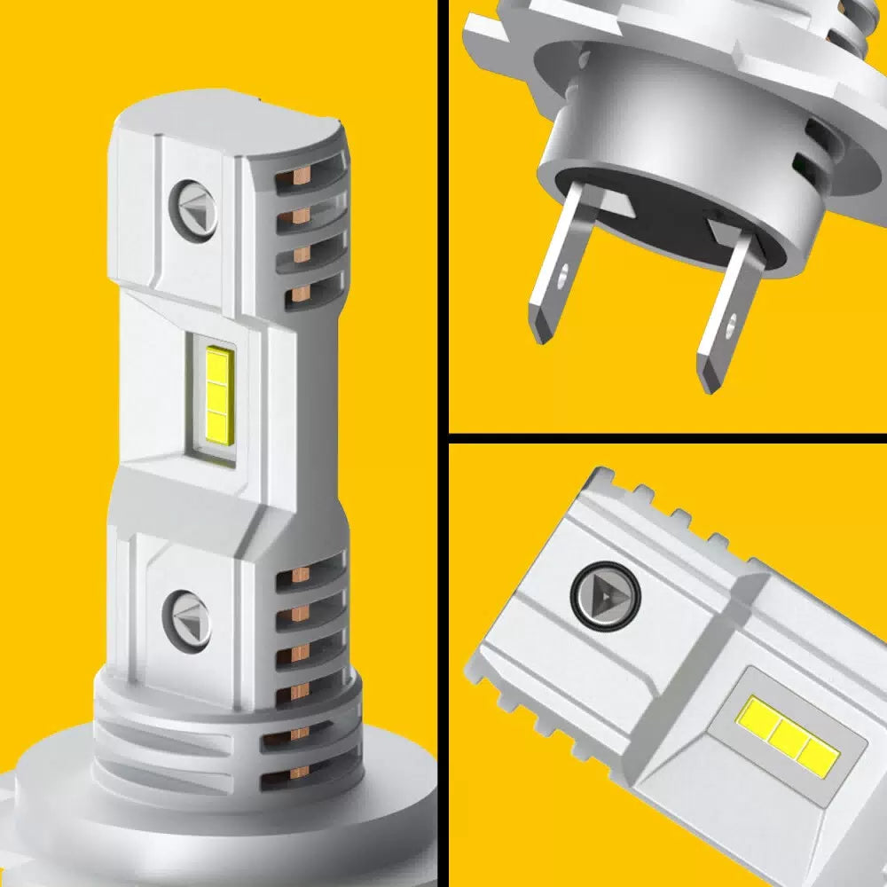 AUXITO H7 LED Headlight Bulb Kit High Low Beam 20000LM Super Bright 6500K Q10 EA AUXITO [10]