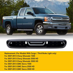 AUXITO SMOKE LED 3RD TAIL THIRD BRAKE LIGHT CARGO FOR LAMP 07-13 GMC SIERRA 1500 AUXITO [4]
