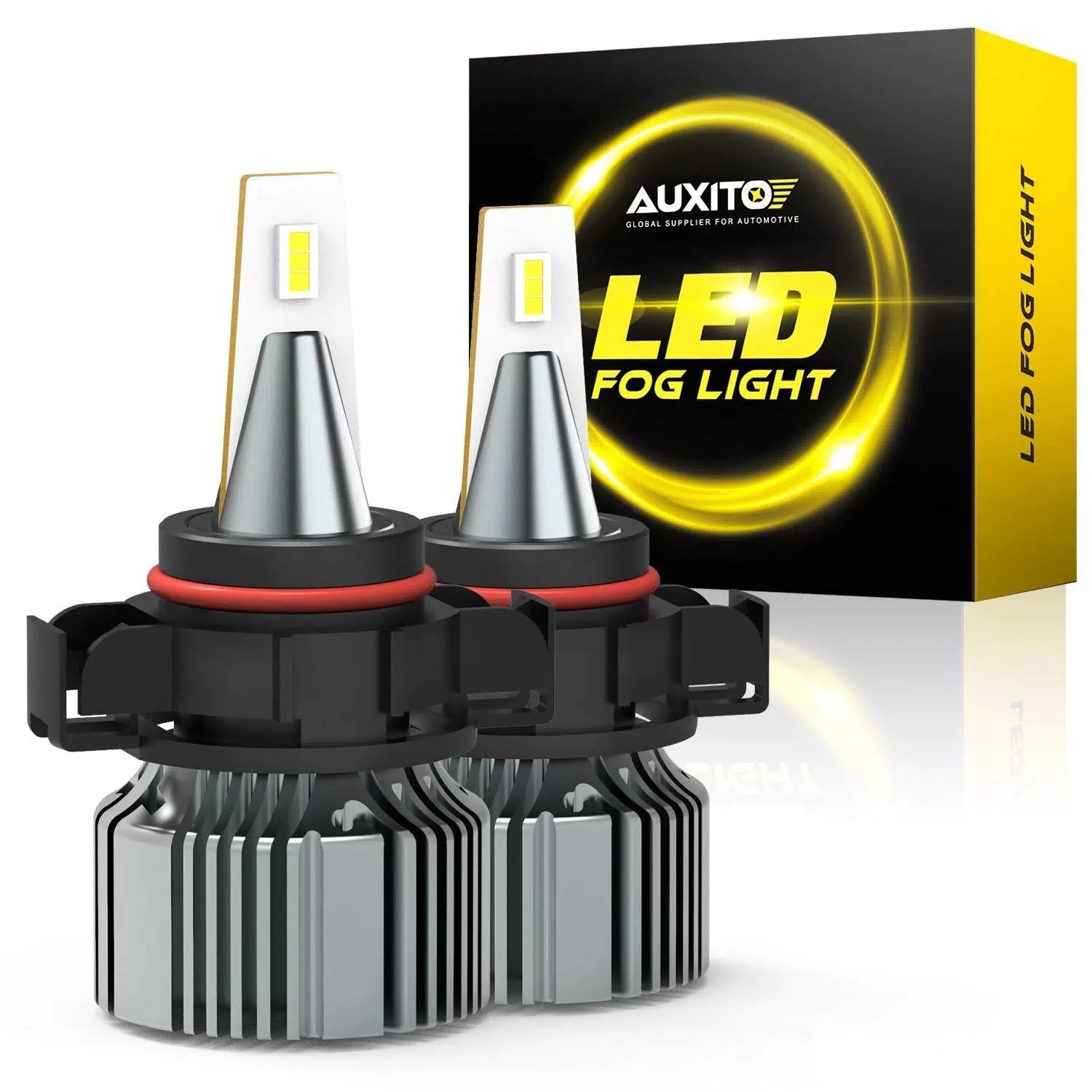 AUXITO Super Bright PSX24W 2504 LED Fog Driving Light Bulb Lamp 6000K White EOA AUXITO [2]