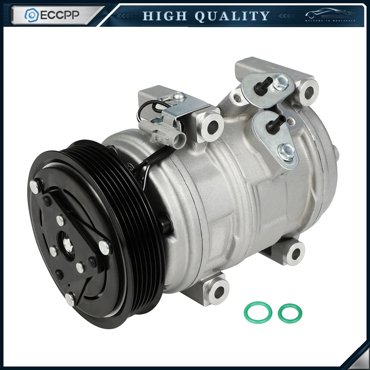 A/C AC Compressor And Clutch For Toyota Sienna 2004 2005 2006 3.3L 3.5L KOEEP [1]