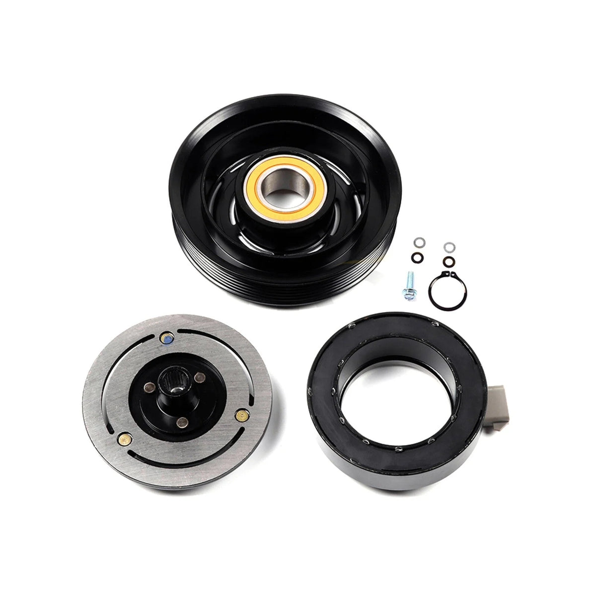 A/C AC Compressor Clutch Kit For 2000 2001 2002 Ford Focus 2.0L KOEEP [1]
