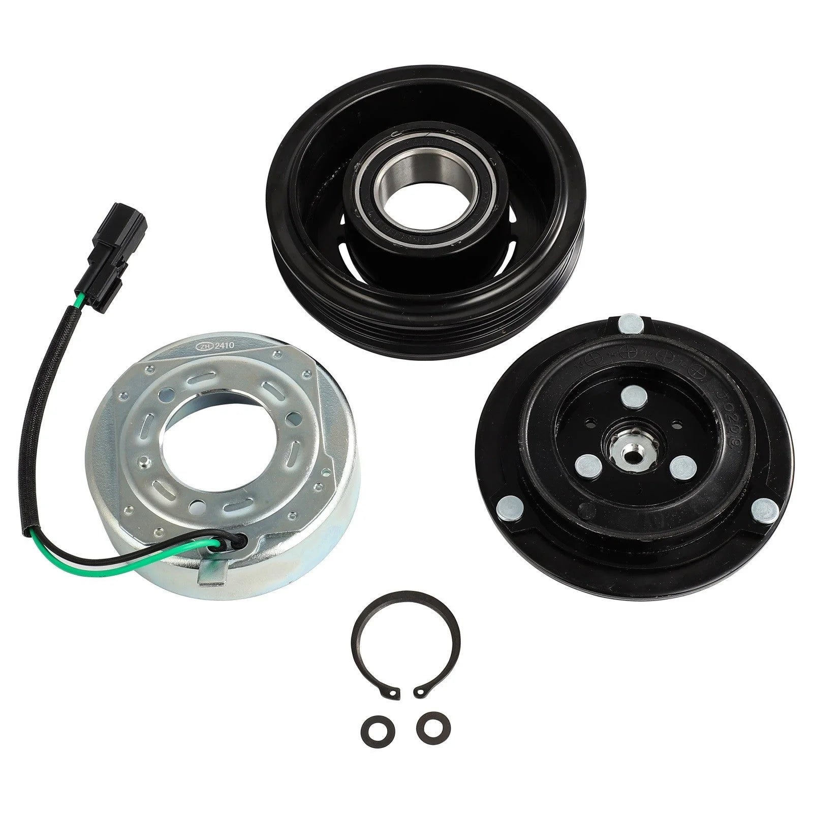 A/C AC Compressor Clutch Kits For Ford F-150 3.3L 2018-2020 FL3Z19703A KOEEP [2]
