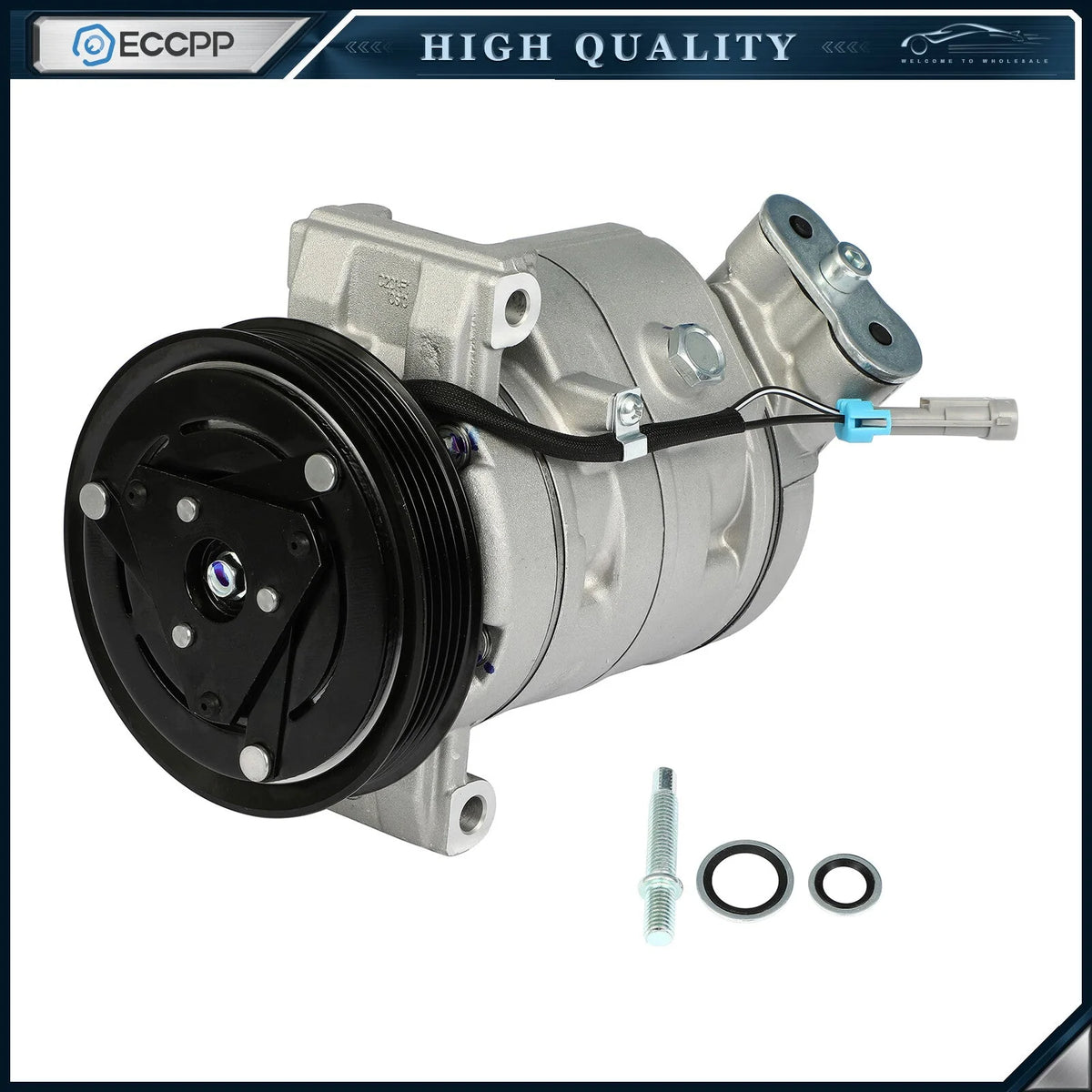 A/C AC Compressor For Chevrolet Equinox GMC Terrain 2.4L 2010 2011 KOEEP [1]
