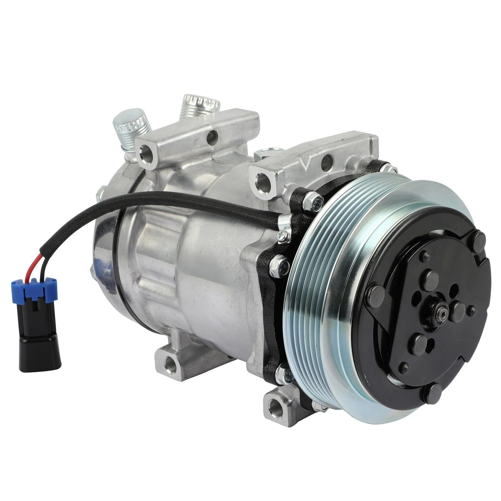 A/C AC Compressor w/ Clutch for Caterpillar Freightliner Kenworth Mack Peterbilt KOEEP [5]