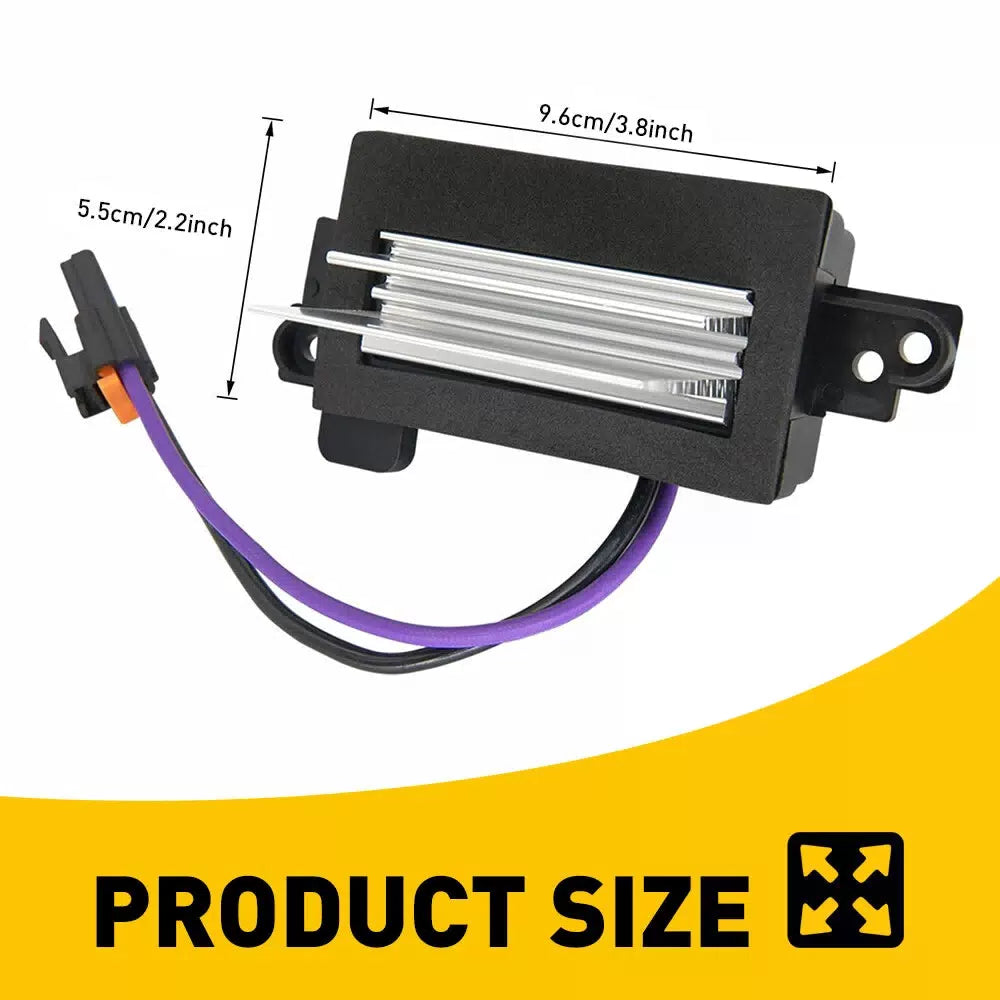 A/C Blower Motor Resistor for Chevrolet Silverado 1500 2500 HD GMC Sierra 1500 6B93BC-57 [9]