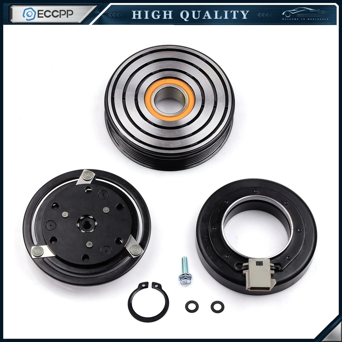 A/C Compressor Clutch Kits For Ford 94-04 Mustang 1996 F-150 F-350 F53 Bronco KOEEP [1]