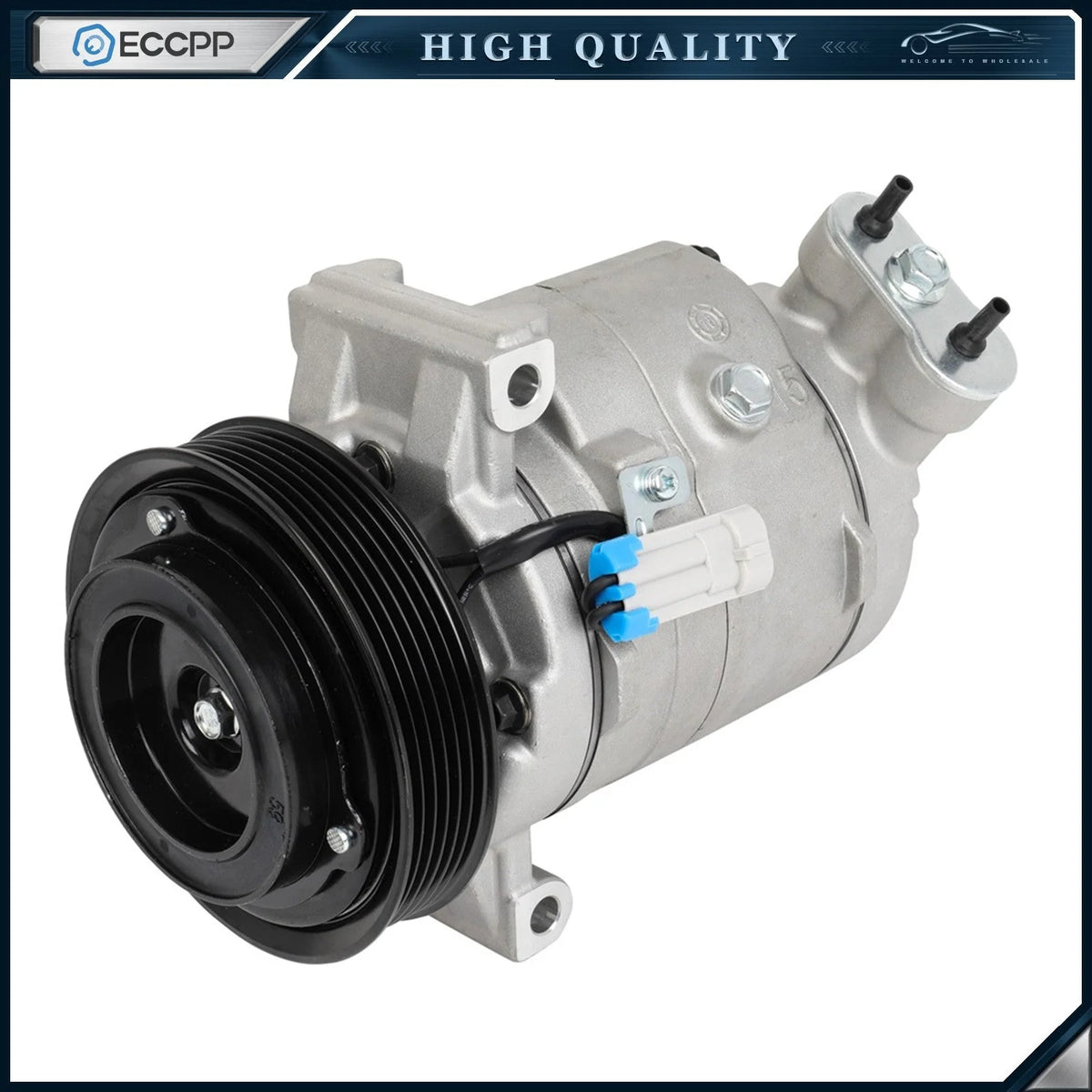 A/C Compressor with CSP15 Style & 6-Groove Pulley for Chevy Sonic 2012 L4 1.8L KOEEP [1]