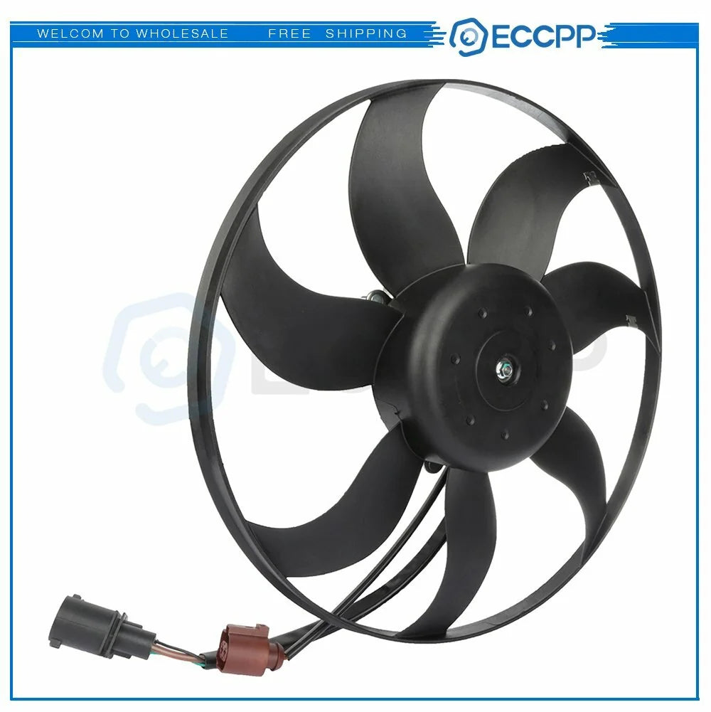 A/C Radiator Cooling Fan Assembly For 2010 2011 2012 2013-2015 Audi TTS Quattro 6B93BC-57 [1]