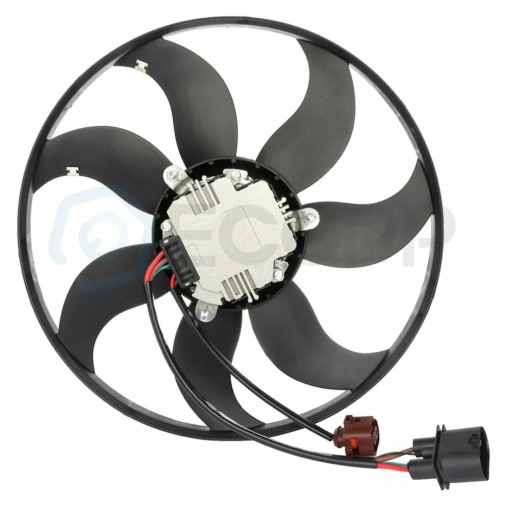 A/C Radiator Cooling Fan Assembly For 2010 2011 2012 2013-2015 Audi TTS Quattro 6B93BC-57 [5]