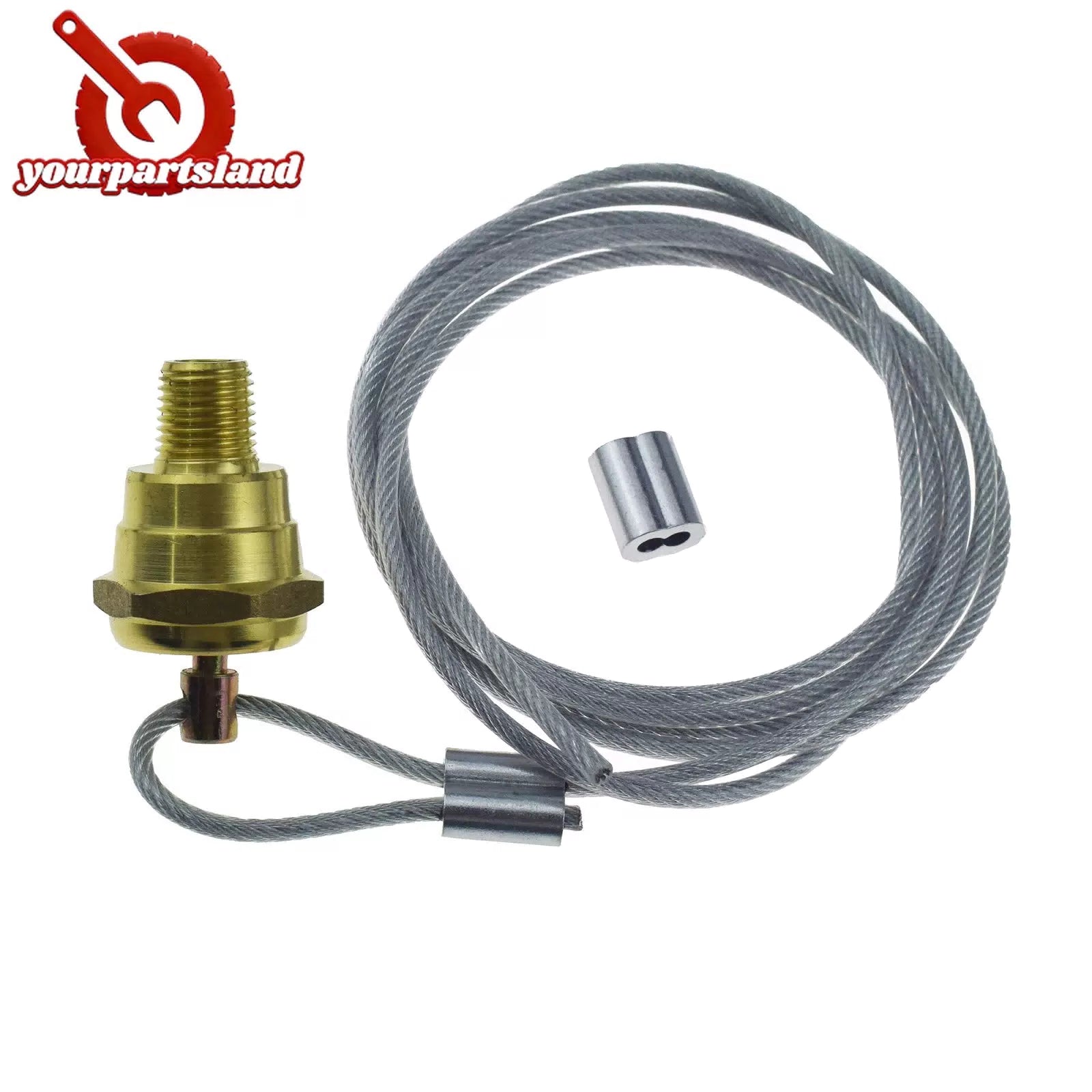 Air Tank Pull Drain Valve fit for FREIGHTLINER 3/8" NPT 12-15354-000 S24992 6B93BC-57 [7]