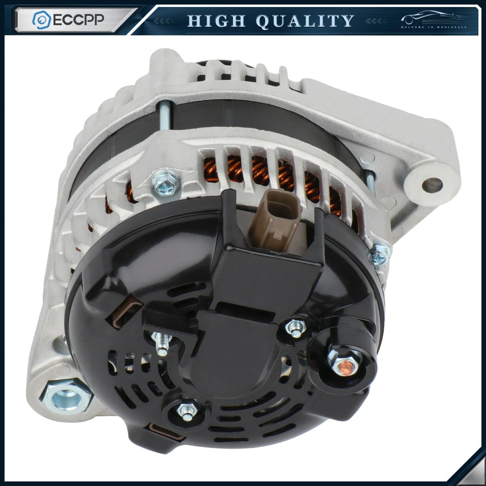 Alternator For 2009-2014 Acura TSX 2008-2010 2011 2012 Honda Accord 2.4L 11390 6B93BC-57 [3]