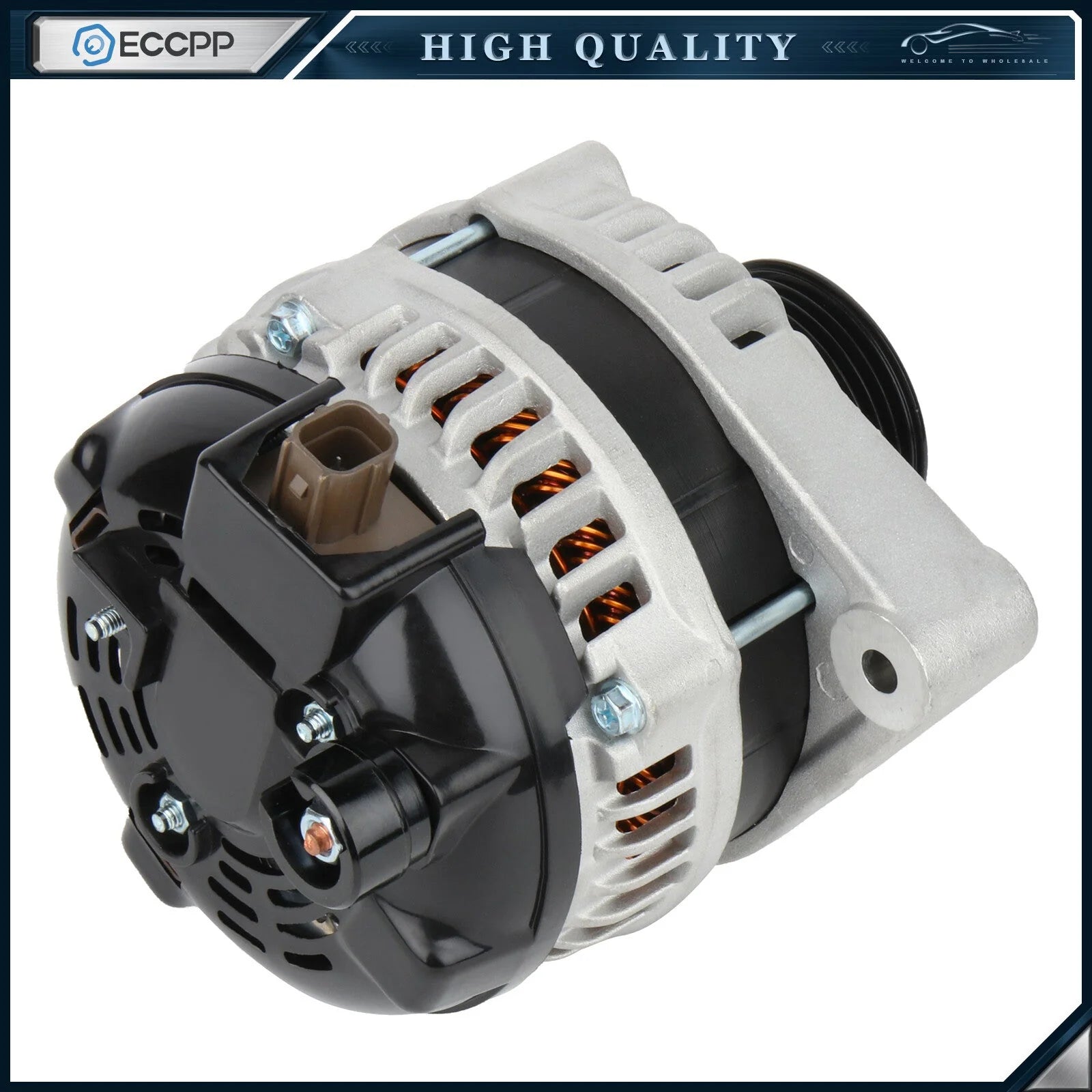 Alternator For 2009-2014 Acura TSX 2008-2010 2011 2012 Honda Accord 2.4L 11390 6B93BC-57 [5]