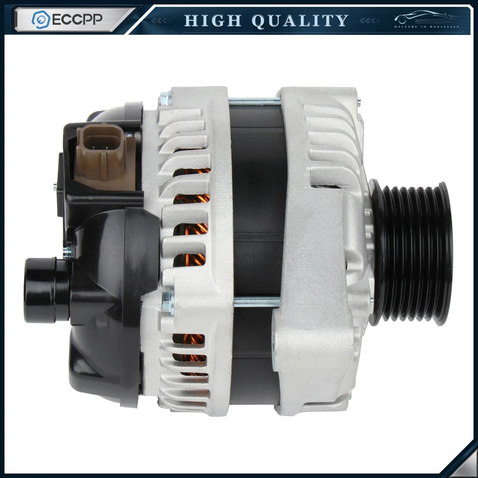 Alternator For 2009-2014 Acura TSX 2008-2010 2011 2012 Honda Accord 2.4L 11390 6B93BC-57 [6]