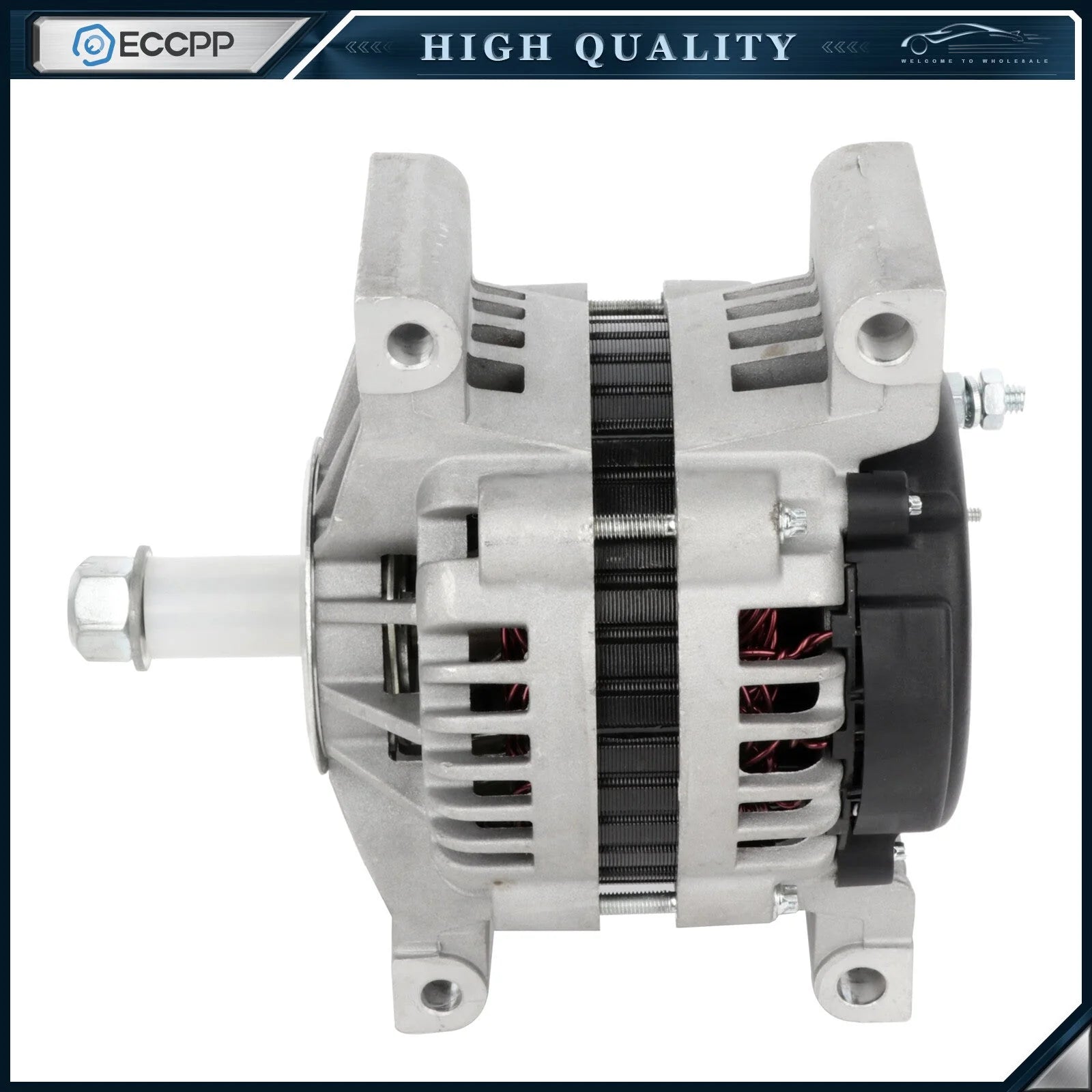 Alternator Truck for Delco 24SI 160Amp 8600889 Quad Mount 8719 1-2985-00DR 6B93BC-57 [3]