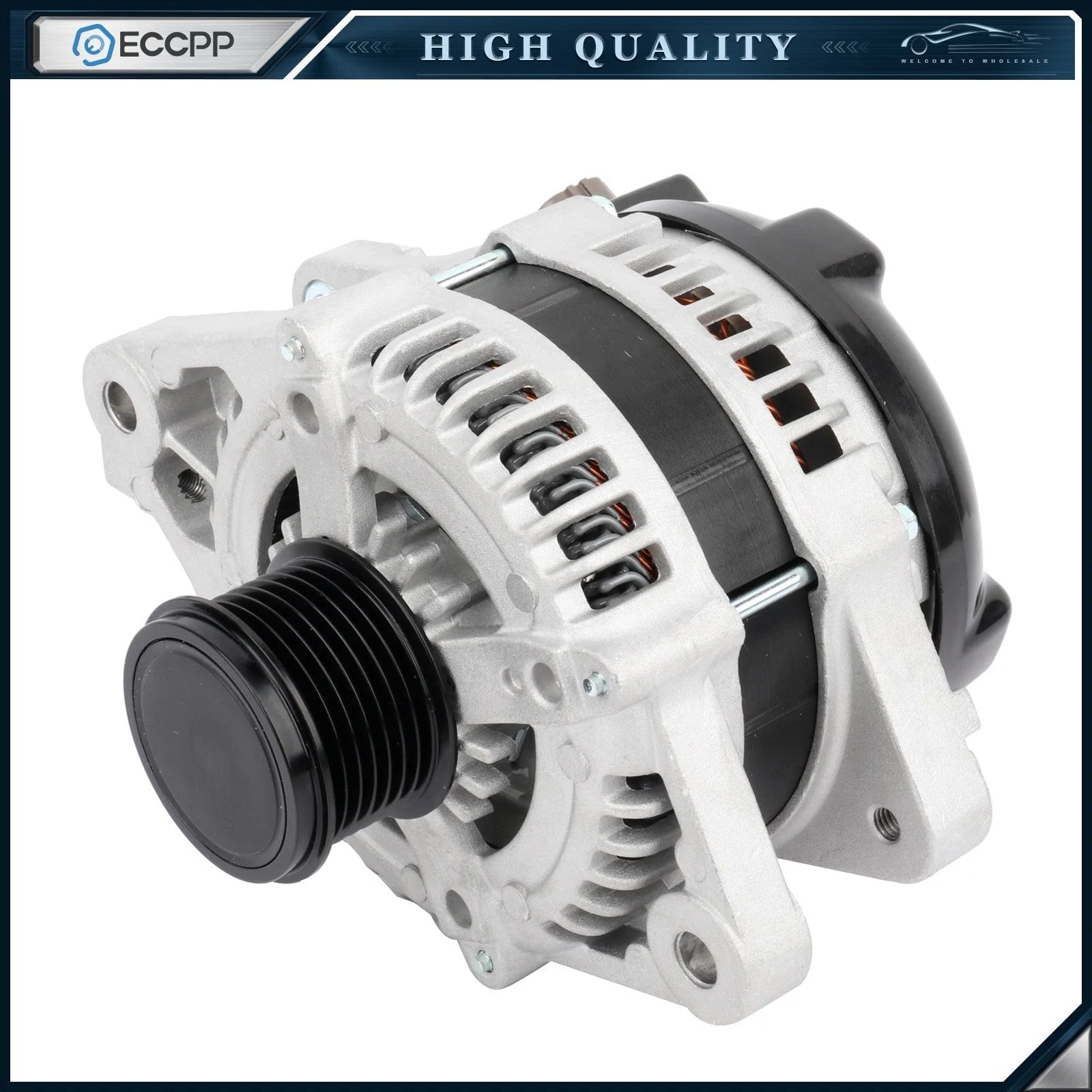 Alternator for 3.0L Lexus Gs300 2006 3.5L Gs350 2007 2008 2009 2010 2011 ECCPP 6B93BC-57 [3]