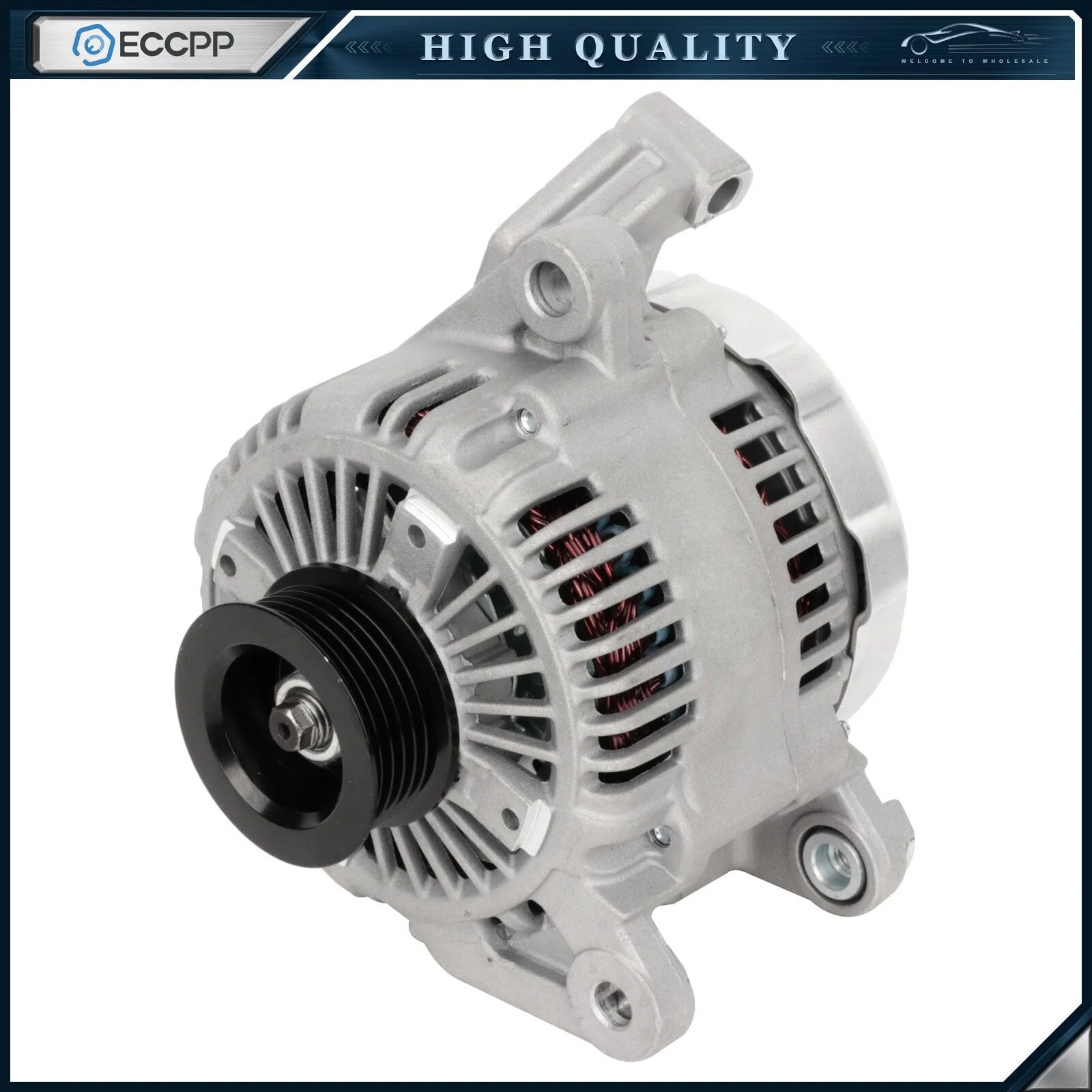 Alternator for Dodge Dakota Pickup 2001 2002 2003 2004 2005 2006 3.7 4.7L 13873 6B93BC-57 [11]