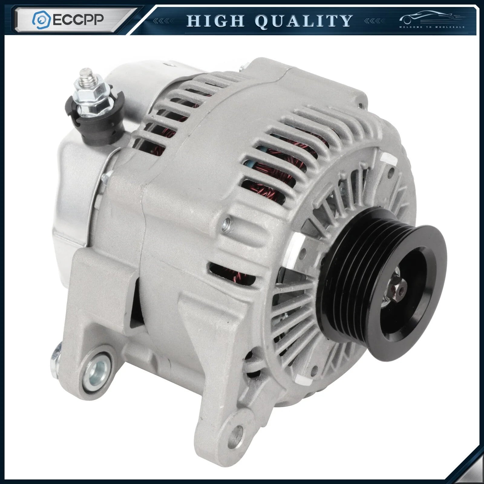 Alternator for Dodge Dakota Pickup 2001 2002 2003 2004 2005 2006 3.7 4.7L 13873 6B93BC-57 [7]