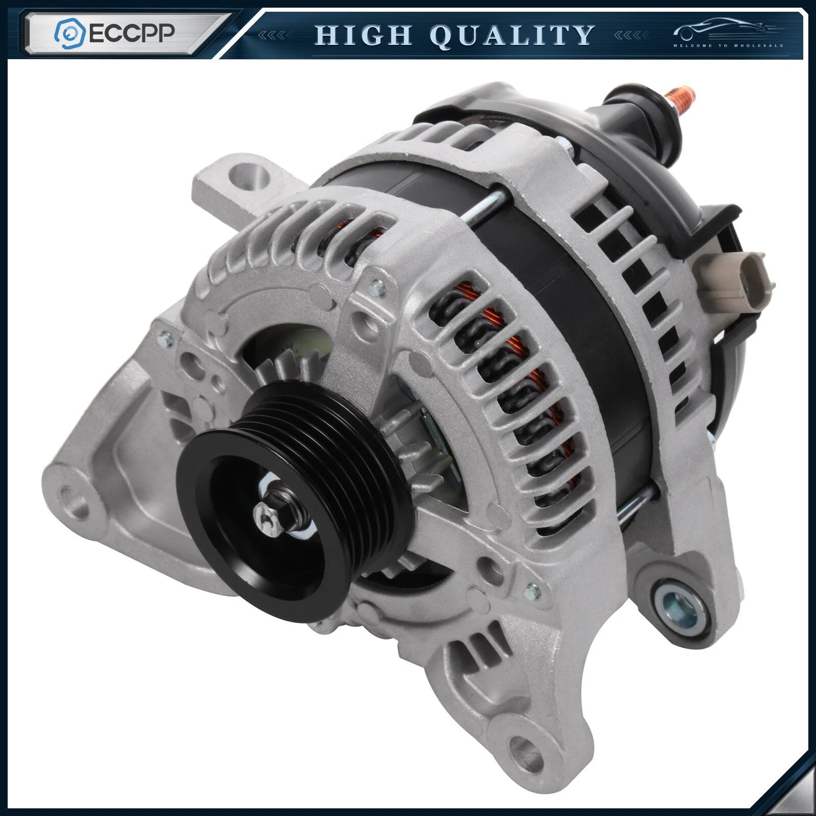 Alternator for Jeep Commander 5.7L 5.7 2006 56044380AC 421000-0360 ECCPP 6B93BC-57 [1]