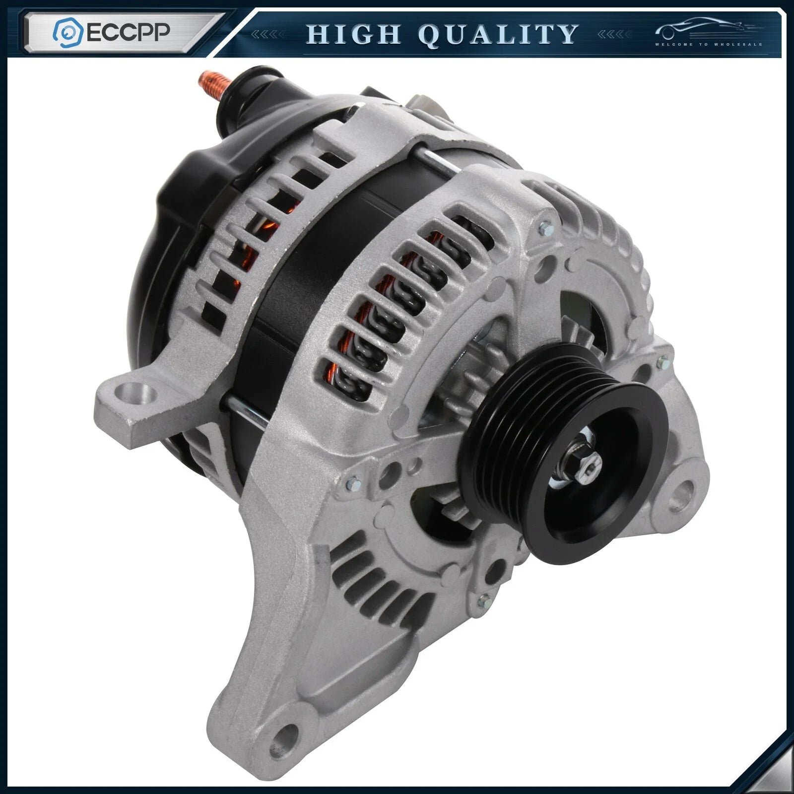 Alternator for Jeep Commander 5.7L 5.7 2006 56044380AC 421000-0360 ECCPP 6B93BC-57 [8]