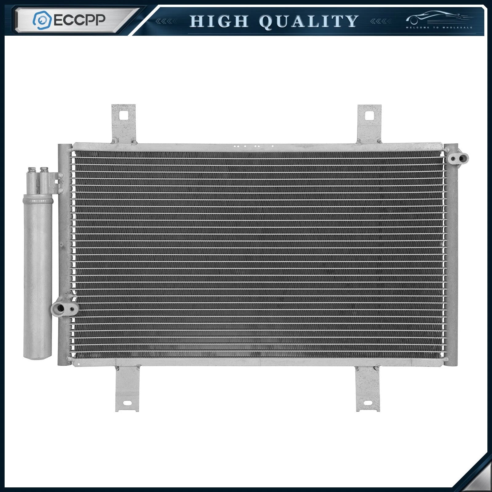 Aluminum AC A/C Condenser For 2004 2005 2006 2007 2008 2009-2011 Mazda RX-8 6B93BC-57 [1]