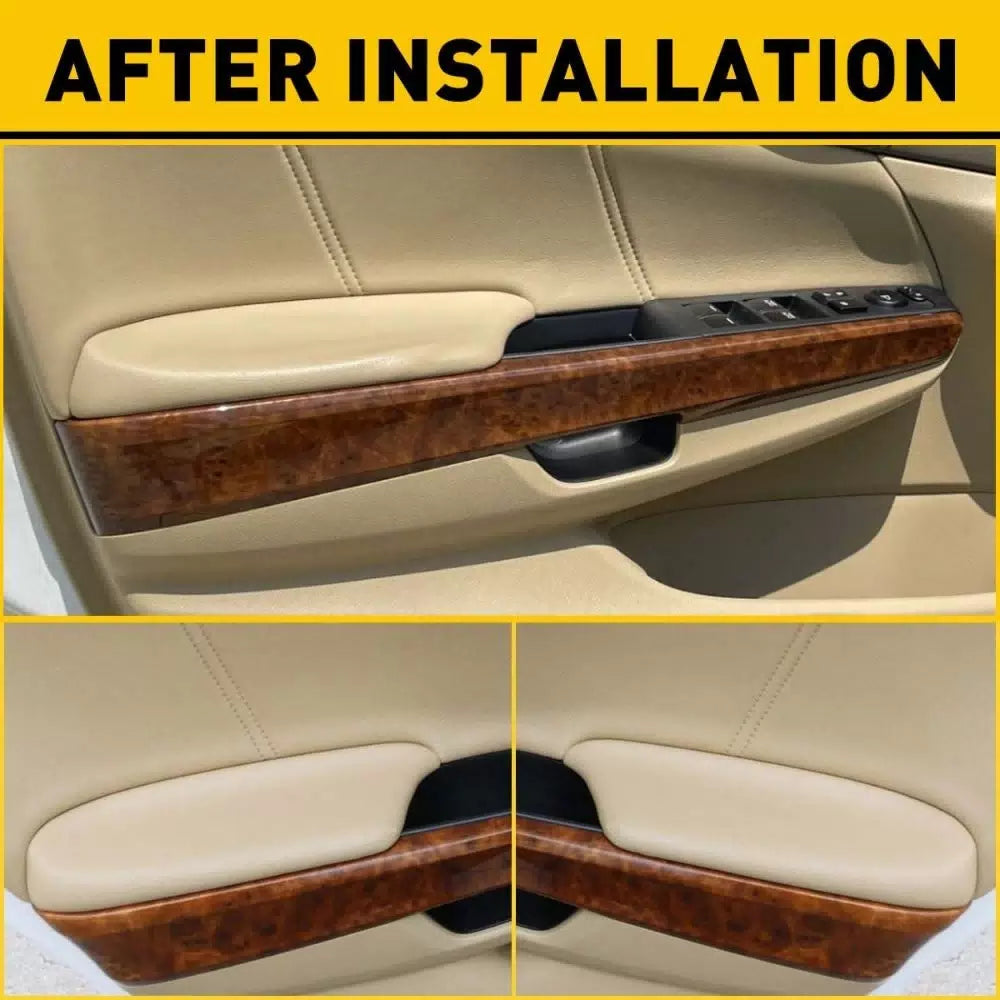 Beige Door Front Panel Armrest For Honda Accord Crosstour & Base Plate 2008-2014 6B93BC-57 [3]