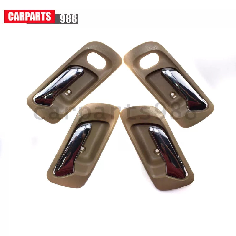 Beige Interior Door Handle Front Rear LH RH For 98-02 Honda Accord 72165S84A01ZC 6B93BC-57 [2]
