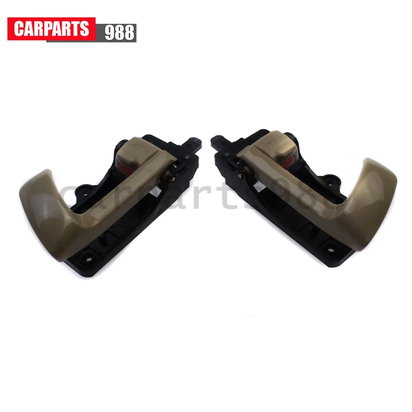 Beige Interior Door Handle Left & Right For 2007-12 Hyundai Santa Fe 826101F010 6B93BC-57 [5]
