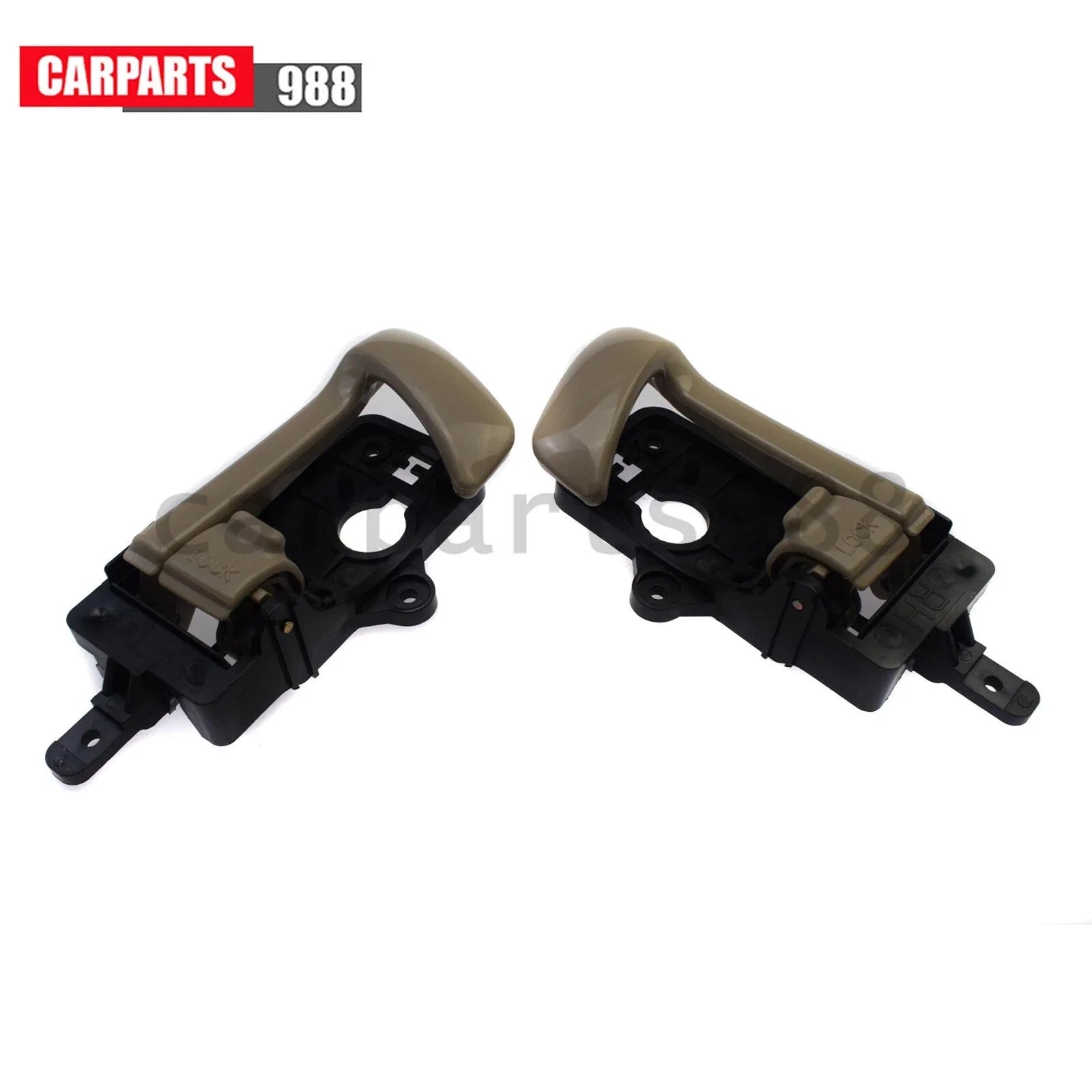 Beige Interior Door Handle Left & Right For 2007-12 Hyundai Santa Fe 826101F010 6B93BC-57 [6]