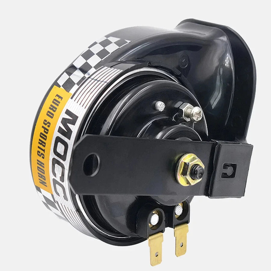 Black Motorcycle Horn 12V 130dB For Kawasaki Vulcan Classic Nomad Voyager 1700 6B93BC-57 [3]