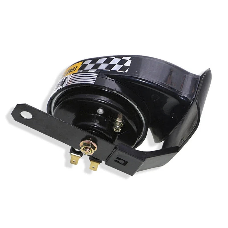Black Motorcycle Horn 12V 130dB For Kawasaki Vulcan Classic Nomad Voyager 1700 6B93BC-57 [5]