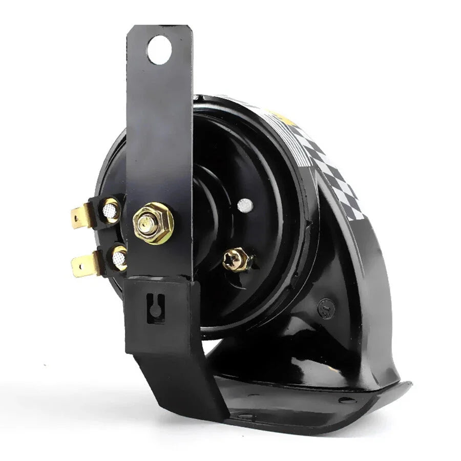 Black Motorcycle Horn 12V 130dB For Kawasaki Vulcan Classic Nomad Voyager 1700 6B93BC-57 [8]