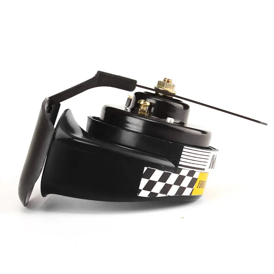 Black Motorcycle Horn 12V 130dB For Kawasaki Vulcan Classic Nomad Voyager 1700 6B93BC-57 [9]