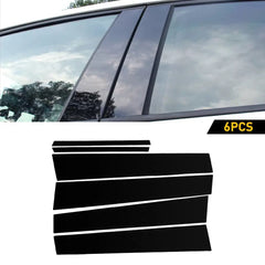 Black Pillar Posts Door Trim Fit For Toyota Corolla Sedan 2009 2010-2013 EOA 6B93BC-57 [1]
