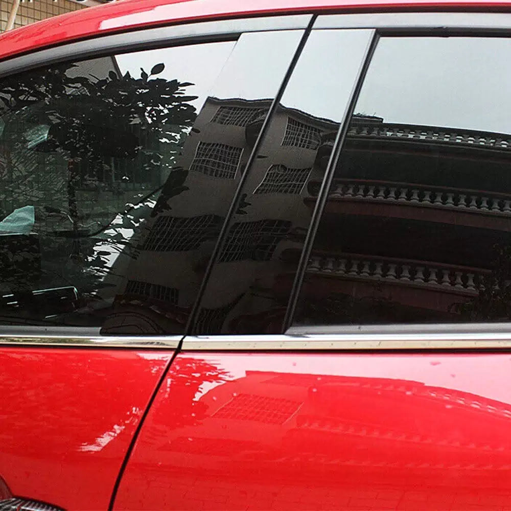 Black Pillar Posts for Toyota Corolla 2014-18 6pc Set Door Trim Cover Window Kit 6B93BC-57 [8]