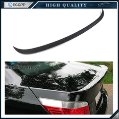 Black Rear Trunk Wing Spoiler For 2004-2010 BMW 5 Series E60 4DR 6B93BC-57 [1]