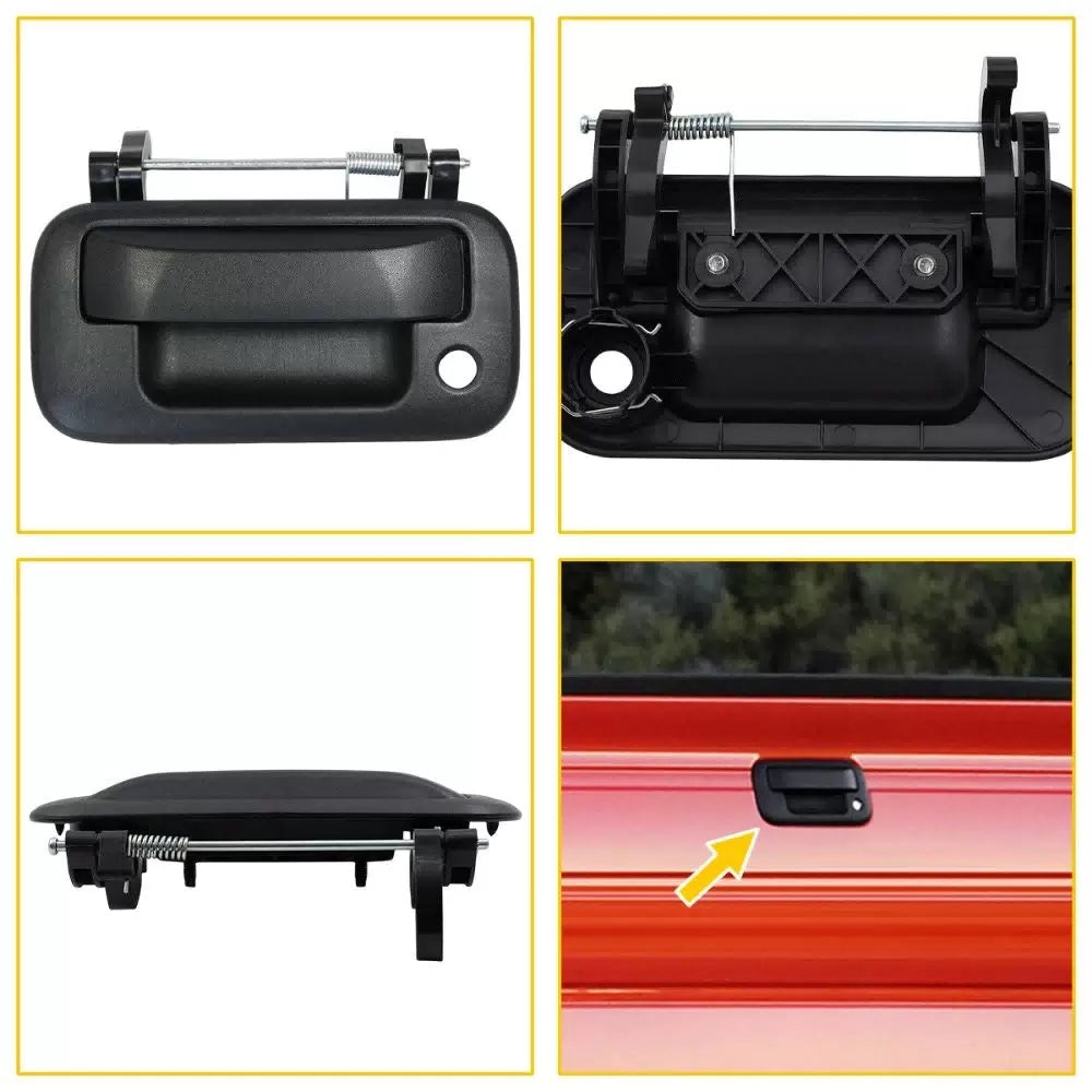 Black Tailgate Handle for 04-14 Ford F150 F250 F350 F450 Lincoln Mark LT US 6B93BC-57 [3]