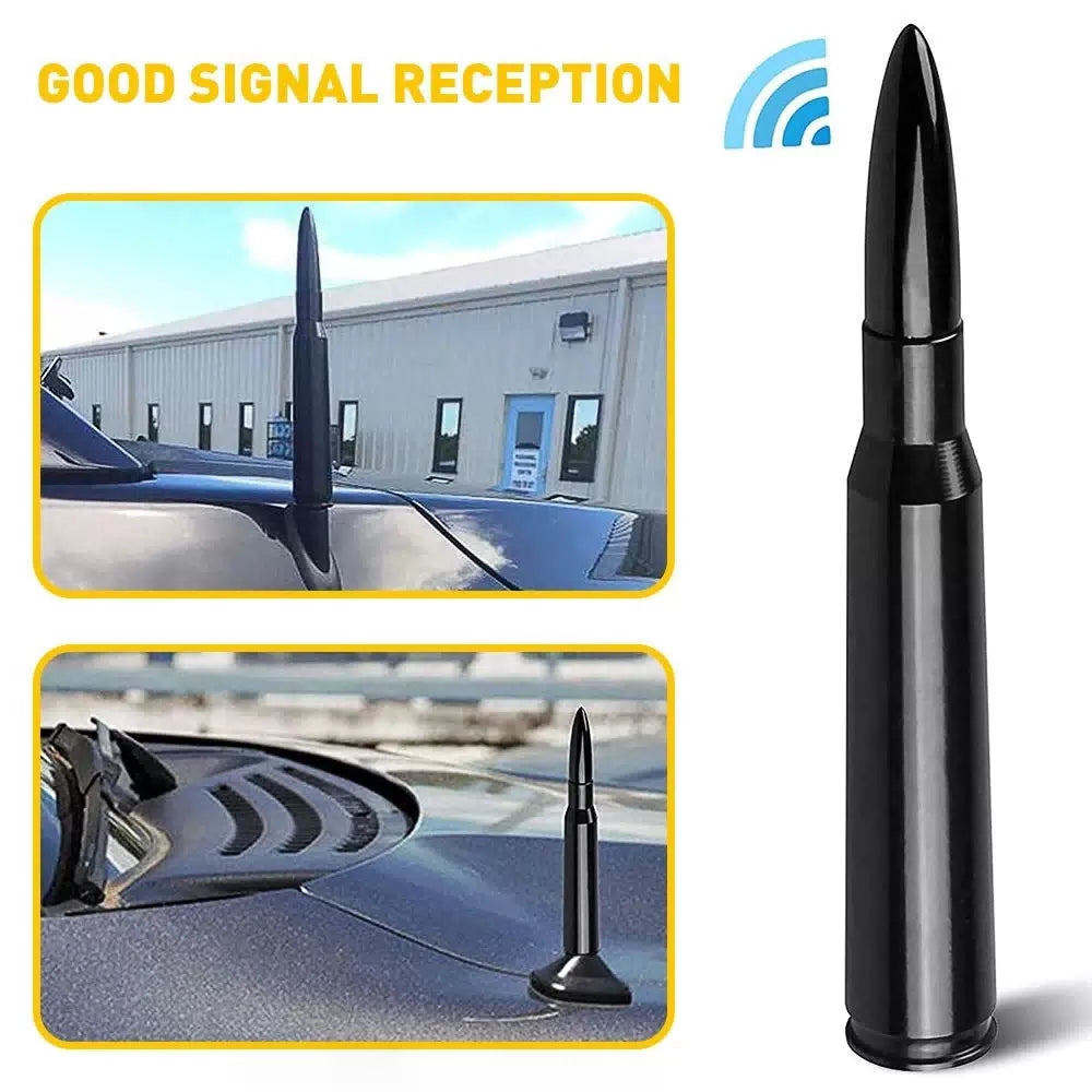 Bullet Style 50 CAL BULLET ANTENNA FOR FIT CHEVY SILVERADO ANTI-THEFT EOA 6B93BC-57 [7]