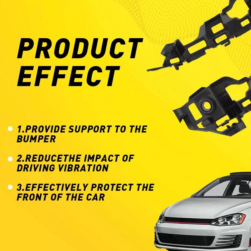 Bumper Bracket For 2015-2016 Volkswagen GTI Golf Set of 2 Front Left Right EOA 6B93BC-57 [7]