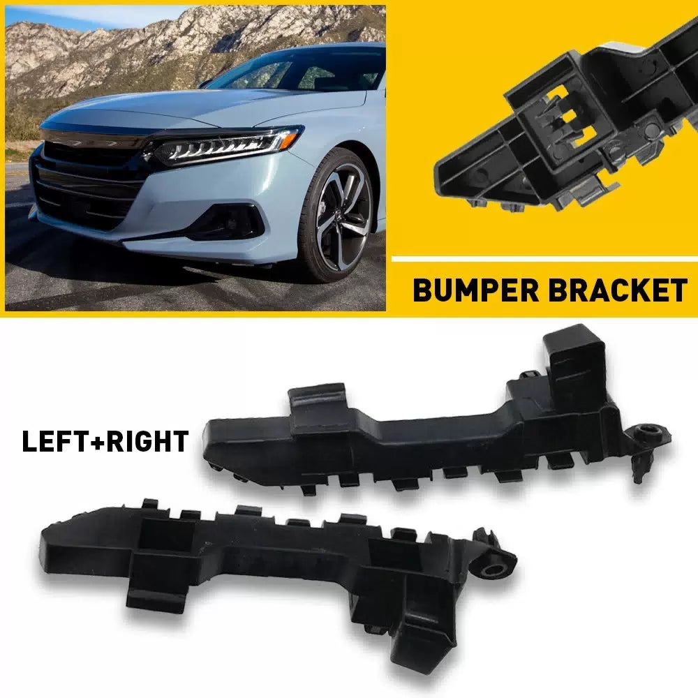 Bumper Bracket Set For 2018-2021 Honda Accord Side Cover Beam 2 Pc Front LH & RH 6B93BC-57 [1]